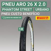 Pneu Urbano Para Bicicleta Aro 26 2.00 Pirelli Phantom Street