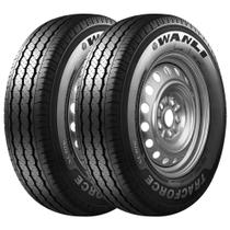 Pneu Wanli Sl106 185R14C Aro 14C 102/100R 8 Lonas Kit2