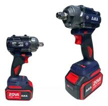Pneumática E Chave De Impacto Aika 4.0ah 500nm + 2 Baterias