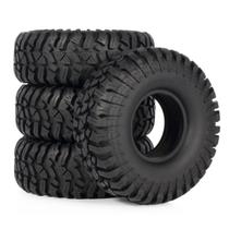 Pneus 1/10 RC Crawler 1.9 Rubber 114x42mm para Gen7 Gen8 SCX10