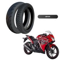 Pneus 140/70-17 + 100/80-17 CB 500 Fazer 250 Ninja 250 CBR 250 Twister CB 300