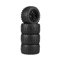 Pneus De Caminhão RC Big Foot De 12mm Com Cubos Sextavados E Inserções De Espuma Para Traxxas