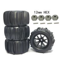 Pneus De Neve E Areia (4 Peças) Para Carros RC Off-road Wltoys 1/14 1/16 1/18 - Rodas Para Modelos Pneus De Neve E Areia (4 Peças) Para Carros RC Off-road Wltoys 1/14 1/16 1/18 - Rodas Para Modelos