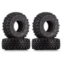 Pneus INJORA 1.0 de Borracha Macia para Carros 1/18 TRX4M e SCX24 Pneus INJORA 1.0 de Borracha Macia para Carros 1/18 TRX4M e SCX24