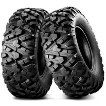 Pneus para ATV MaxAuto 25x10x12 6PR Sem Câmara para Lama Conjunto com 2 Pneus para ATV MaxAuto 25x10x12 6PR Sem Câmara para Lama Conjunto com 2