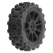 Pneus Pro-Line Racing Badlands MX 1.9 com Mach-10 Black 1.9