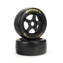 Pneus RC ARMA Boots Hoons 42/100 mm com cinto dourado com rodas