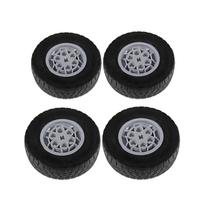 Pneus Técnicos EV3 De 62.4x20mm Para MOC 32019 32020 86652 42009 Blocos De Guindaste Peças De Pneus Técnicos EV3 De 62.4x20mm Para MOC 32019 32020 86652 42009 Blocos De Guindaste Peças De