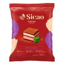 Pó 100% Cacau - 500 g - 1 unidade - Sicao - Rizzo