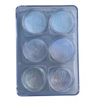 Pó Asa De Borboleta Arte Unhas C/6 - Helen Color