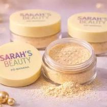 Pó Banana Facial Sarahs Beauty Pó Solto Matte Natural Selar Maquiagem Controle Oleosidade Baking Corretivo Olheiras Pó Banana Facial Sarahs Beauty Pó Solto Matte Natural Selar Maquiagem Controle Oleosidade Baking Corretivo Olheiras