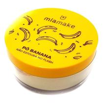 Pó Banana Finalizador Mia Make Textura Fina Maquiagem Facial