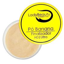 pó banana HD ultra finalizador Lady Beauty