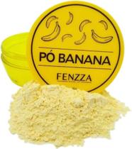 Pó Banana Para Maquiagem Fixador Translucido Finalizador Fenzza