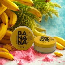 Pó Banana Para Maquiagem Fixador Translucido Finalizador Vivai