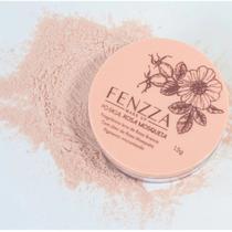 Pó Banana Pó Translúcido Pó Finalizador Iluminador Rosa Mosqueta Vegan Fenzza