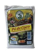 PÓ CASCA DE COCO 500 GR - FARDO C/ 20 un. - Mato Verde Jardinagem