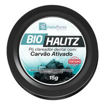Pó Clarear Dental De Carvão Ativado Natural 15g Bio Halitz - White Gold
