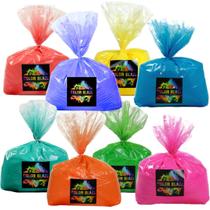 Pó Color Blaze Holi 18,1 kg, 8 Cores, Não Tóxico