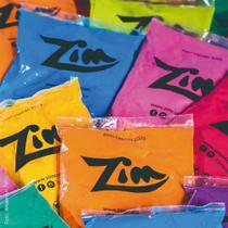 Pó colorido Zim - kit com 7 cores sortidas 100g