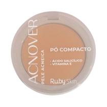 Pó Compacto Acneico Acnover Ruby Skin Ruby Rose Mc60 10g