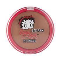 Pó Compacto Coleção Betty Boop Love Nº 05 Safira Cosméticos