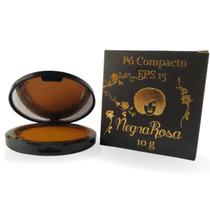 Pó Compacto Com Fps 15 Maquiagem Cor 01 Negra Rosa 10g