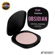 Pó Compacto Crystal Powder Obsidian da Ruby Rose Todas as Cores