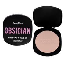 Pó Compacto Crystal Powder Obsidian - Ruby Rose