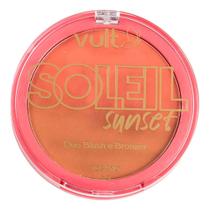 Pó Compacto Duo Blush e Bronzer Vult - Soleil Sunset Edição Limitada