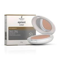Pó Compacto Episol Color FPS50 Tom 2 Pele Clara 10g Pó Compacto Episol Color FPS50 Tom 2 Pele Clara 10g