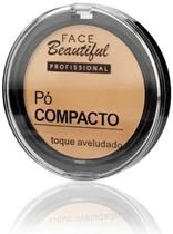 Pó Compacto Face Beautiful Marrom - Matifica a Pele