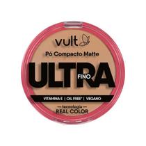 Pó Compacto Facial Matte Ultra Fino Cor 05 V440 Make Vult 9g Pó Compacto Facial Matte Ultra Fino Cor 05 V440 Make Vult 9g