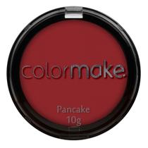 Pó Compacto Facial Pancake Vermelho 10g