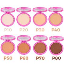 Pó Compacto Fancy Face Popstar Ruby Rose HBM406 Cor*:P50 Pó Compacto Fancy Face Popstar Ruby Rose HBM406 Cor*:P50
