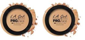 Pó Compacto LA Girl Pro Face Powder Soft Honey - 2 Unidades