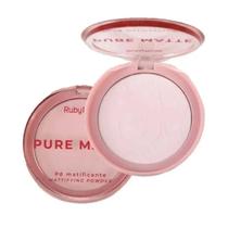 Pó Compacto Matificante Pure Matte Linha Rosa - Ruby Rose