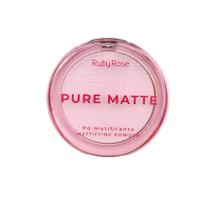 Pó Compacto Matificante Pure Matte Ruby Rose Pó Compacto Matificante Pure Matte Ruby Rose