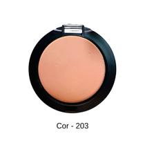 Pó Compacto Matte Facial Prova d'água Max Love - Cor 203