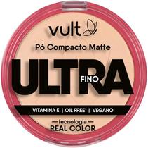 Pó Compacto Matte Ultrafino Vult 6g V410