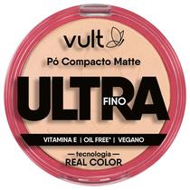 Pó compacto matte Ultrafino Vult - V410