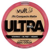 Pó compacto matte Ultrafino Vult - V430 Pó compacto matte Ultrafino Vult - V430