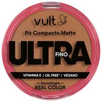 Pó compacto matte Ultrafino Vult - V460 Pó compacto matte Ultrafino Vult - V460