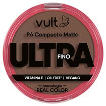 Pó compacto matte Ultrafino Vult - V490 Pó compacto matte Ultrafino Vult - V490