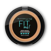 Pó Compacto Maybelline Fit Me Efeito Mate Cor N07 Médio Escuro Bege com 10g