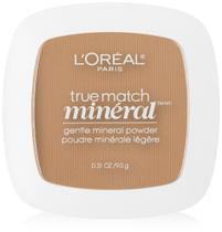 Pó Compacto Mineral True Match LOréal Paris, Bege Areia, 9 g