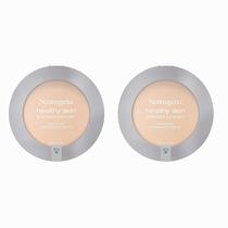 Pó Compacto Neutrogena Healthy Skin - Com Antioxidantes e Pró-Vitamina B5 - Tons Claros a Médios (2 Unidades)