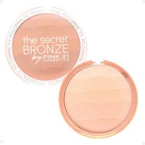 Pó Compacto Pink 21 The Secret Bronze 02