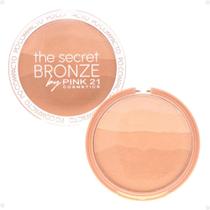 Pó Compacto Pink 21 The Secret Bronze 04