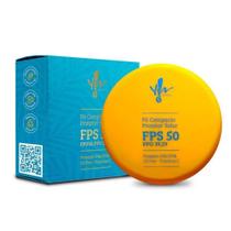 Pó Compacto Protetor Solar FPS 50 Bege 04, 10 g - Yes! Cosmetics